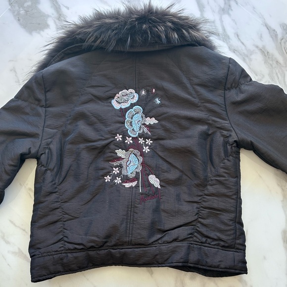 Marciano Jackets & Blazers - Vintage Marciano size 6 Bomber Jacket